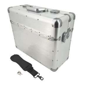 SONOVO 45161 Pilotenkoffer ANTARES Aluminium silber