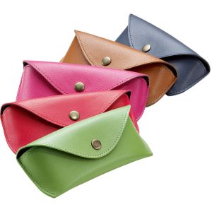 Alassio 2695 Brillen-Etui Leder grün