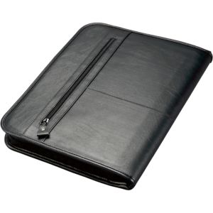 Alassio 30014 Ringbuchmappe A4 LIMONE Leder schwarz