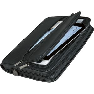 Alassio 30062 Ringbuchmappe A4 CARPO Leder schwarz