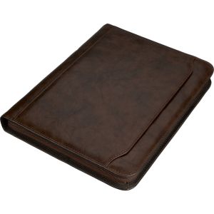 Alassio 30064 Ringbuchmappe A4 MASSA Lederimitat braun