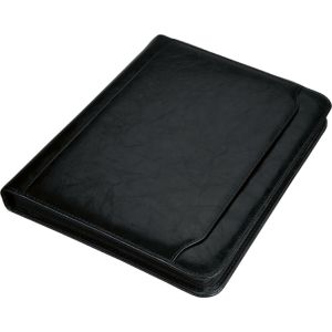 Alassio 30065 Ringbuchmappe A4 MASSA Lederimitat schwarz