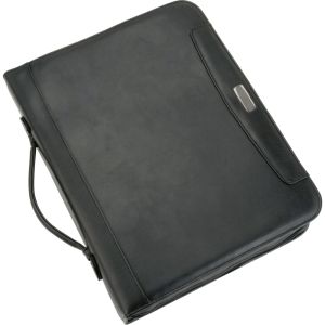 Alassio 30104 Ringbuchmappe A4 PORTO Lederimitat schwarz