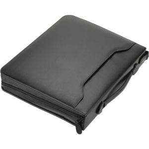 Alassio 31502 Ringbuchmappe A4 RIMINI FINEtouch-Lederimitat schwarz