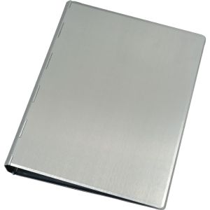 Alassio 40111 Notizbuch Aluminium silber / silver
