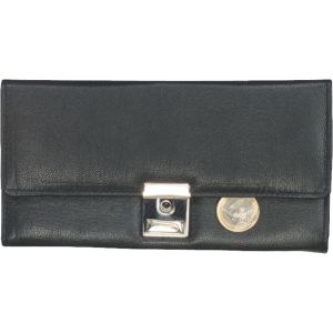 Alassio 42063 Kellnerbörse Leder schwarz