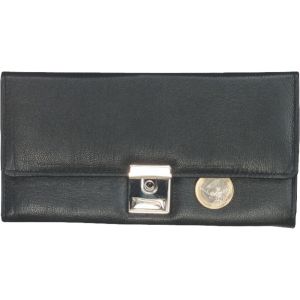 Alassio 42080 Kellnerbörse Leder schwarz