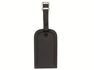 Alassio 43117 Kofferanhänger Leder schwarz