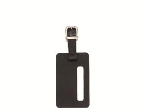 Alassio 43118 Kofferanhänger Leder schwarz