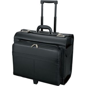 Alassio 45030 Pilotenkoffer SAN REMO Lederimitat schwarz