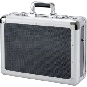 ALUMAXX 45140 Laptop-Attachékoffer C-1 Aluminium silber-carbon
