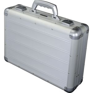 ALUMAXX 45160 Attaché Laptopkoffer VENTURE Aluminium silber matt