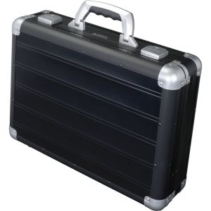 ALUMAXX 45164 Attaché Laptopkoffer VENTURE Aluminium schwarz matt