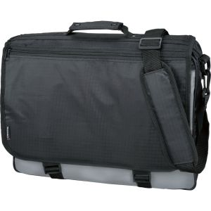 LIGHTPAK 46069 Messengerbag WAVE     Polyester schwarz-grau