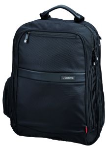 LIGHTPAK 46103 Executive Line Laptop Rucksack ECHO 1 Nylon schwarz