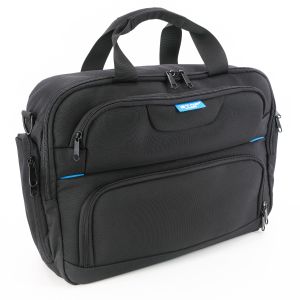 LIGHTPAK 46119 Messengerbag SOLAR Polyester schwarz-blau