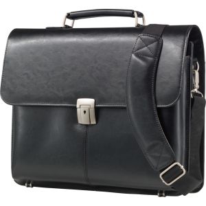 Alassio 47011 Aktentasche FAENZA Leder schwarz