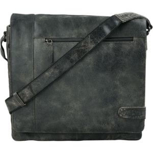 Pride and Soul 47156 Umhängetasche JUMPER Leder schwarz