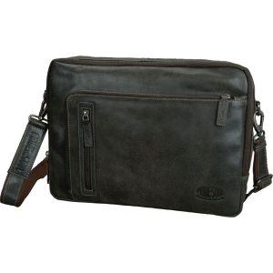 Pride and Soul 47192 Umhängetasche KING Leder braun