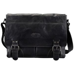 Pride and Soul 47500 Postbag L Pretty Fly  Leder Dark Charcoal