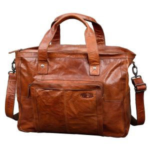 Pride and Soul 47600 Weekender Royal T Leder Shiny Brandy