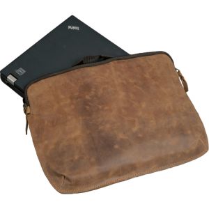 Alassio 601360 Laptopsleeve  STYLE Leder braun