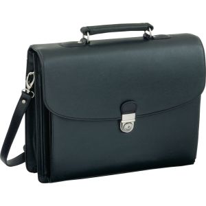 Alassio 92011 Aktentasche FORTE Lederimitat schwarz